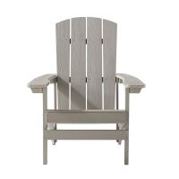 Landhaus-Sessel mit Hocker, Taupe