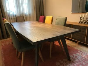 Moderner Esszimmer Polsterstuhl HANA