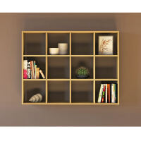 CD-Regal Massivholz Buche