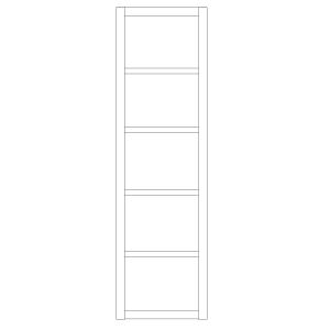 WÃ¤scheschrank mit EinlegebÃ¶den LINO Kernbuche