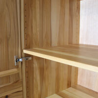 WÃ¤scheschrank mit EinlegebÃ¶den LINO Kernbuche
