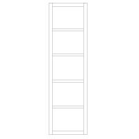 WÃ¤scheschrank mit EinlegebÃ¶den LINO Kernbuche