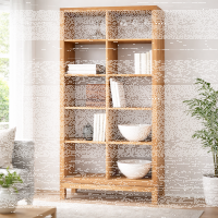Bücherregal ohne Rückwand Kernbuche geölt