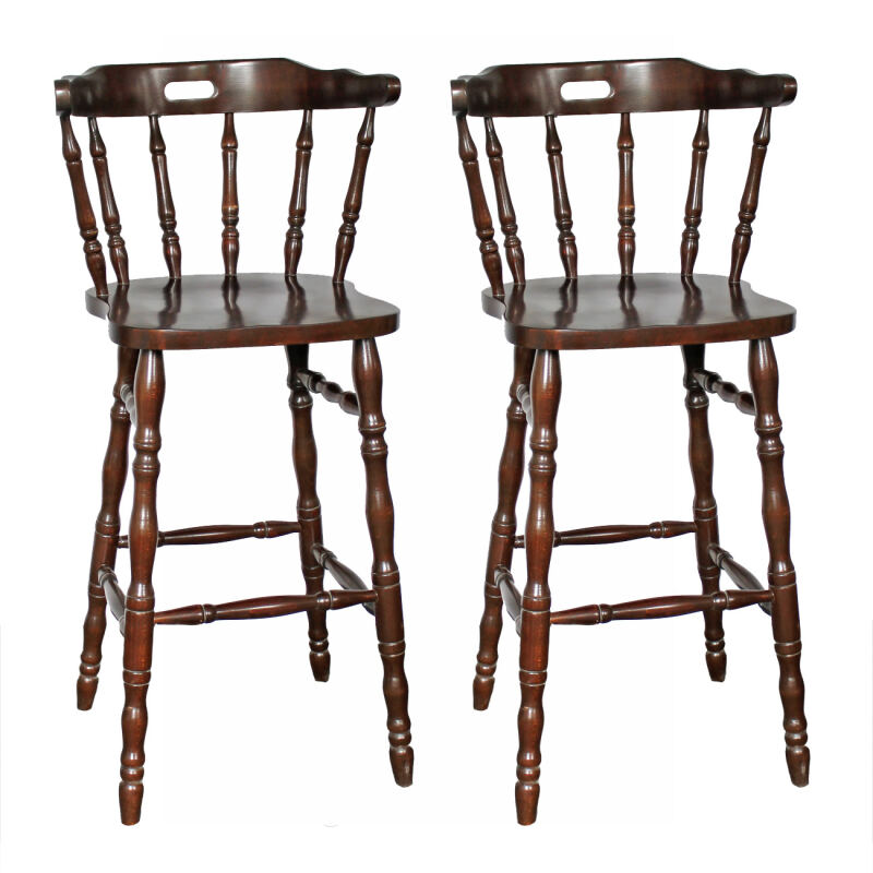 Holzbarhocker Bonanza (2er-Set)