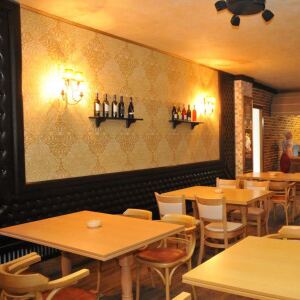 Antiker Esstisch 80x120cm
