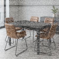 Design Esstisch 80x120cm