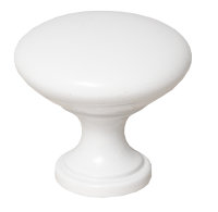 BUTON-GZ-TERNI-1-10, Möbelknopf weiß 30x30x29 mm