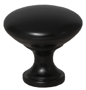 BUTON-GZ-TERNI-1-20M, Möbelknopf schwarz 30x30x29 mm