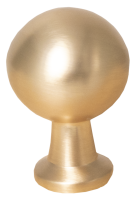 BUTON-GZ-NORD-1-18, Möbelknopf goldfarben 23x23x33 mm