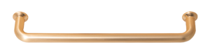 M-UZ-NORD-128-18, Möbelgriff goldfarben 142x15x30 mm