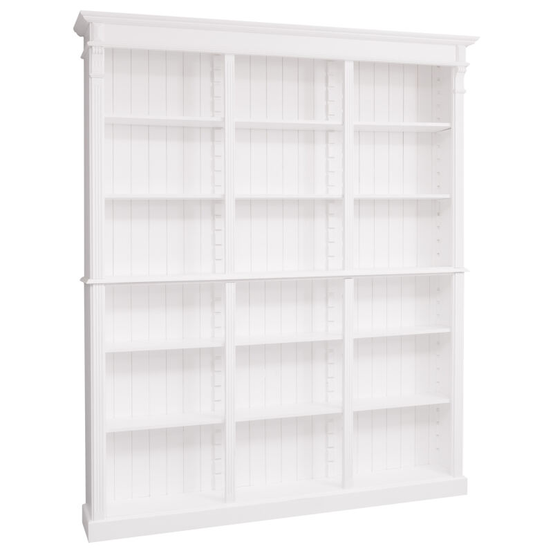 Großes romantisches Bücherregal Landhausstil