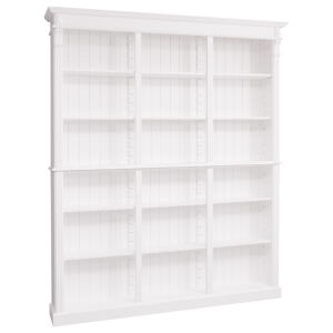 Großes romantisches Bücherregal Landhausstil