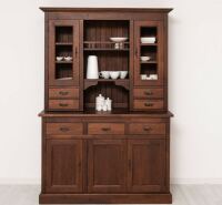 Landhausbuffetschrank Eiche mahagoni lackiert