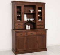 Landhausbuffetschrank Eiche mahagoni lackiert