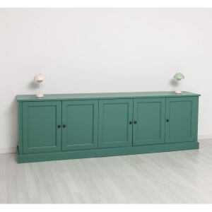 Landhausstil Wohnzimmer TV Sideboard lackiert