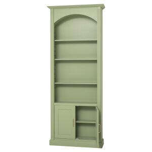 Bogen Bücherregal Landhausstil, 35 cm Tiefe