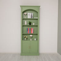 Bogen Bücherregal Landhausstil, 35 cm Tiefe