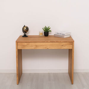Eiche Schreibtisch minimalistisch modern geölt