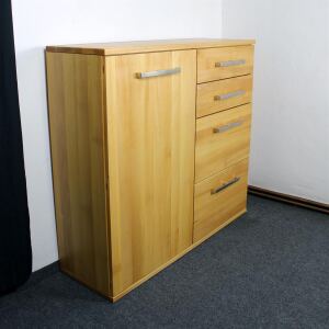 Schlichte Kommode Massivholz Buche geÃ¶lt