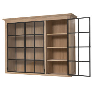 Großer Aufsatz Bücherschrank mit...