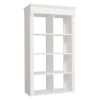 Raumteiler Bücherregal-Aufsatz Landhausstil