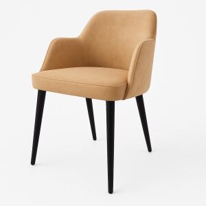 Essgruppe "Boho" 5-teilig Esstisch Baumkante  200x100 White Wash mit 4 Stühlen