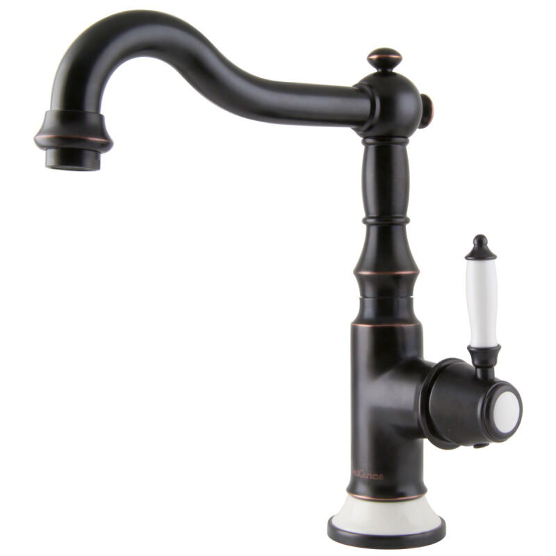 Retro Wasserhahn Küche schwarz