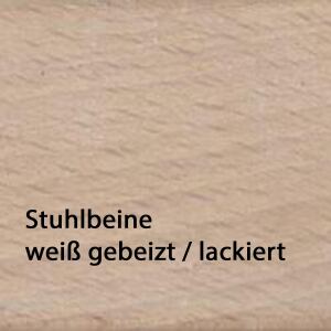 Essgruppe "Blush Rosé" 5-teilig Esstisch Baumkante  220x100 White Wash mit 4 Stühlen