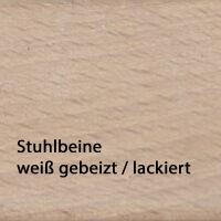 Essgruppe "Blush Rosé" 5-teilig Esstisch Baumkante  220x100 White Wash mit 4 Stühlen