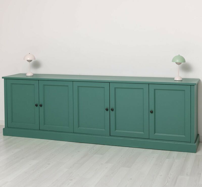 LandhausTV Sideboard in patinagrün