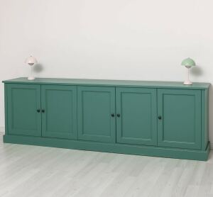 LandhausTV Sideboard in patinagrün