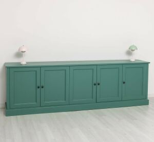 LandhausTV Sideboard in patinagrün