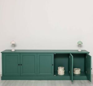 LandhausTV Sideboard in patinagrün
