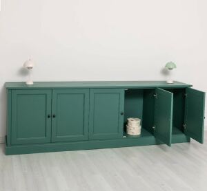 LandhausTV Sideboard in patinagrün