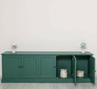 LandhausTV Sideboard in patinagrün