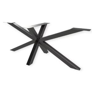 XXL-Tischgestell aus Metall Spider-Form schwarz