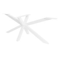 XXL-Tischgestell aus Metall Spider-Form weiß