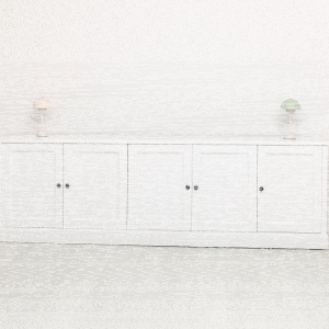 TV Sideboard im Landhausstil weiß