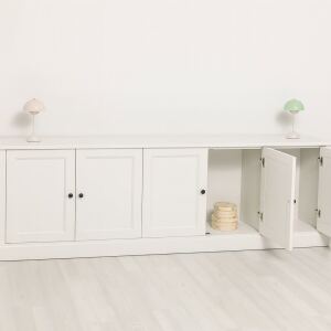 TV Sideboard im Landhausstil weiß