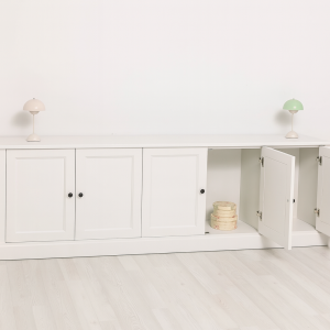 TV Sideboard im Landhausstil weiß
