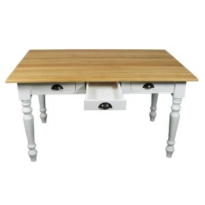 Gedrechselter Landhaus Esstisch 140 cm