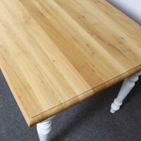 Gedrechselter Landhaus Esstisch 140 cm