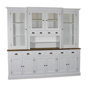 Buffetschrank im Landhausstil altweiÃŸ mit...