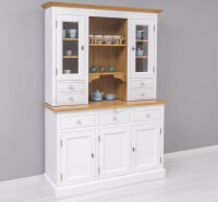 Buffetschrank Landhausstil weiß aus Massivholz