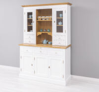 Buffetschrank Landhausstil weiß aus Massivholz