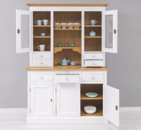 Buffetschrank Landhausstil weiß aus Massivholz