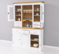 Buffetschrank Landhausstil weiß aus Massivholz