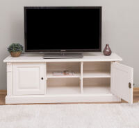 TV Lowboard cremeweiß im Landhausstil