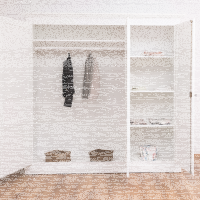 Kleiderschrank weiß - großer Landhaus-Schrank