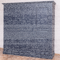 Kleiderschrank im Landhausstil - großer Schrank in nachtblau